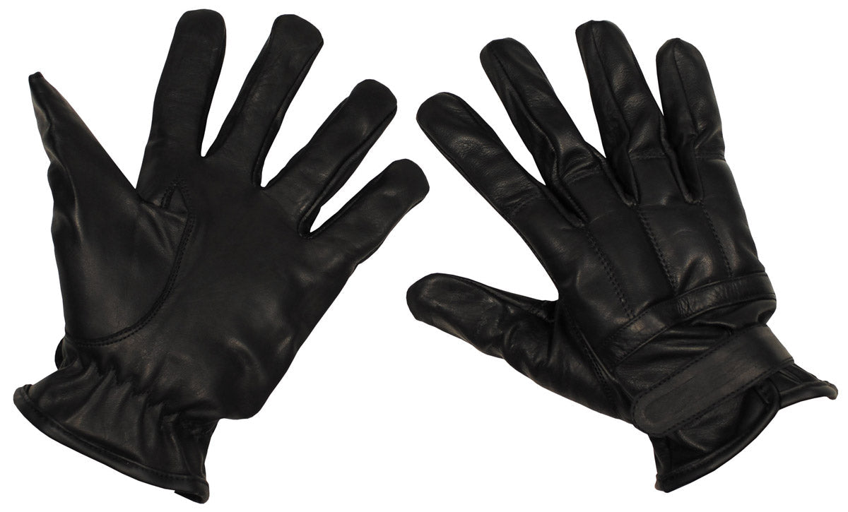 Leather High Quality Gloves Black Quartz Sand Filling