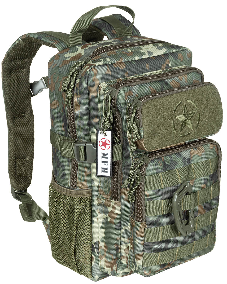 MFH US Backpack Assault Youngster Flecktarn