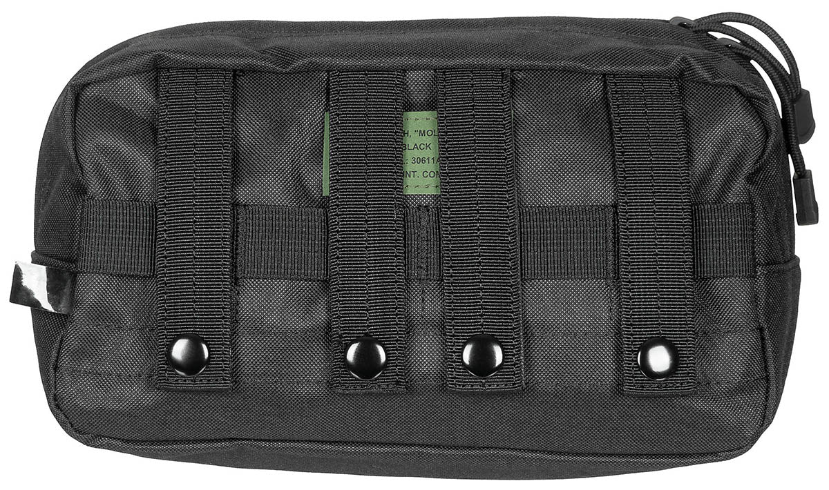 Utility Pouch Military Army Style Combat MOLLE Large Black