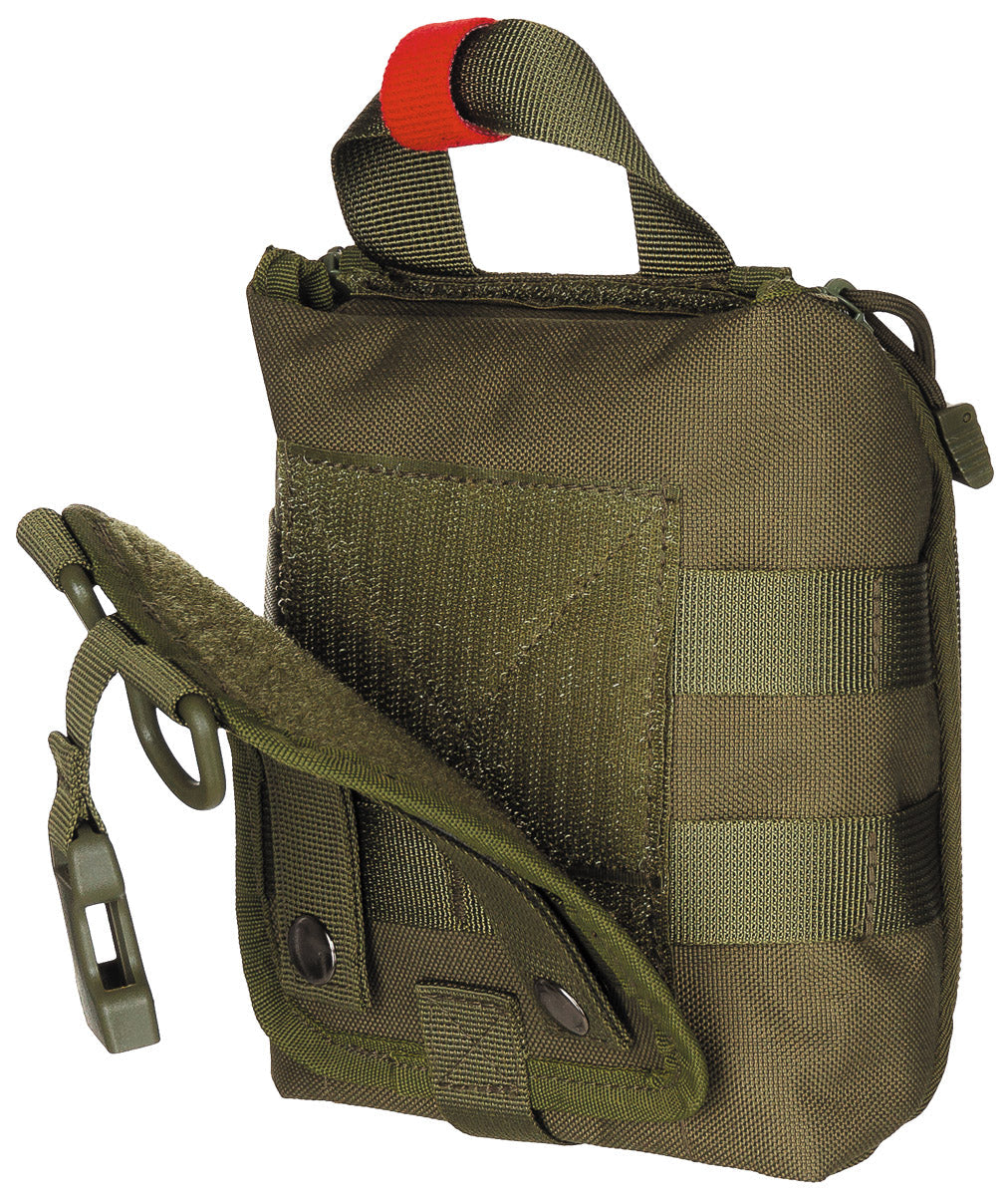 Military Army Combat Medical First Aid Bag Pouch Small MOLLE OD Green