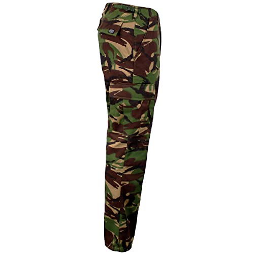 US Army BDU Combat Trousers – DPM Camo Ripstop Pants M