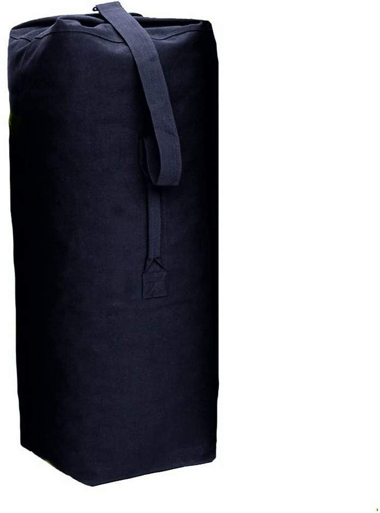 Mil-Tec Large US Cotton Duffle Bag Black