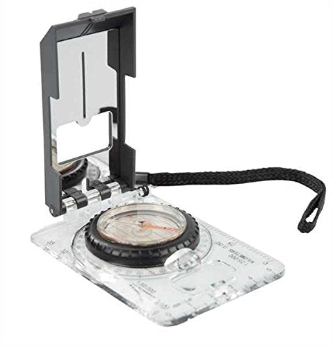 Mil-Tec Map Compass with Sounding Cover Black
