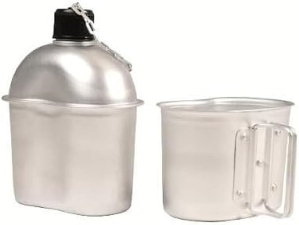 Mil-Tec Water Bottle – Transparent, One Size, Durable Outdoor Bottle