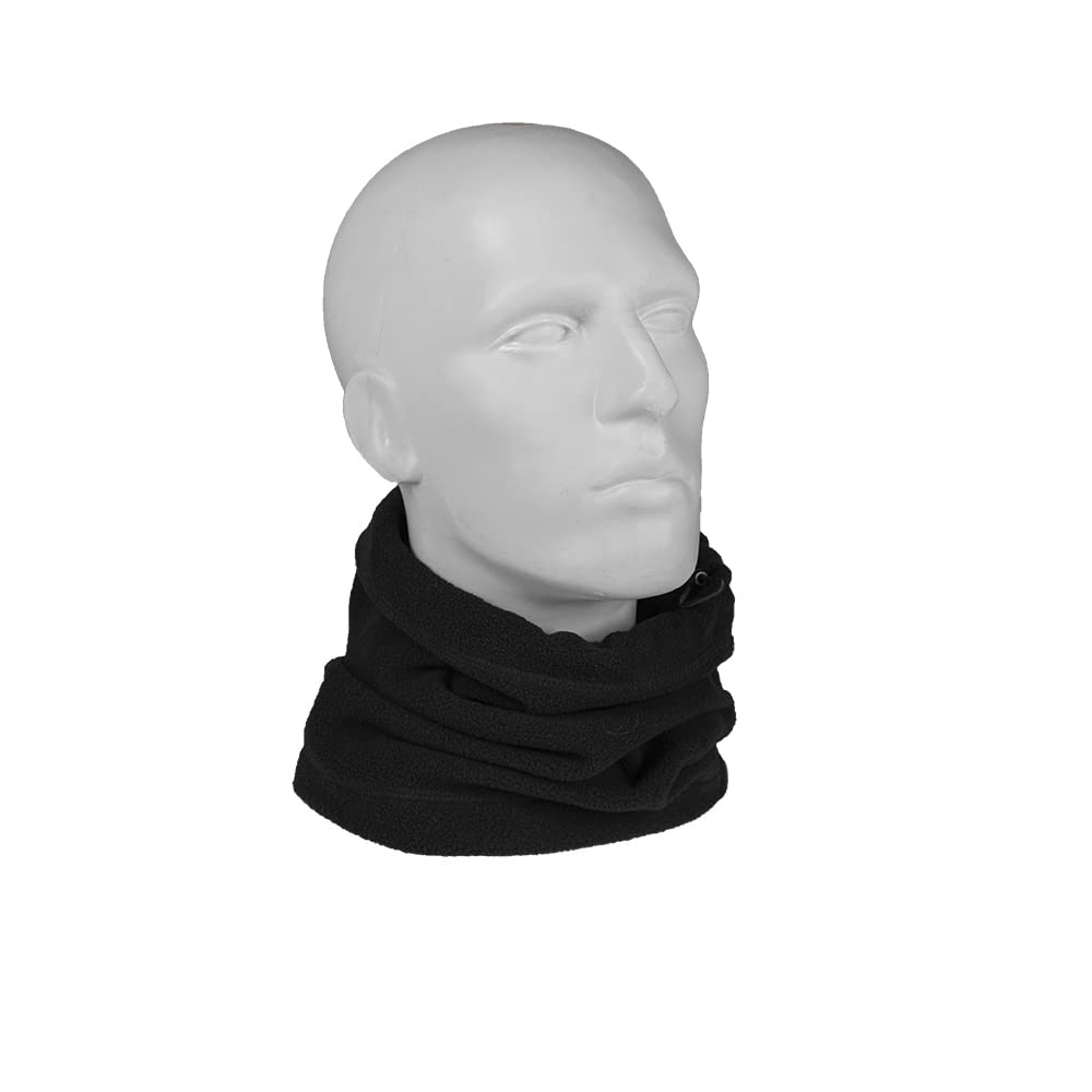 Mil-Tec Neck Warmer Fleece Black