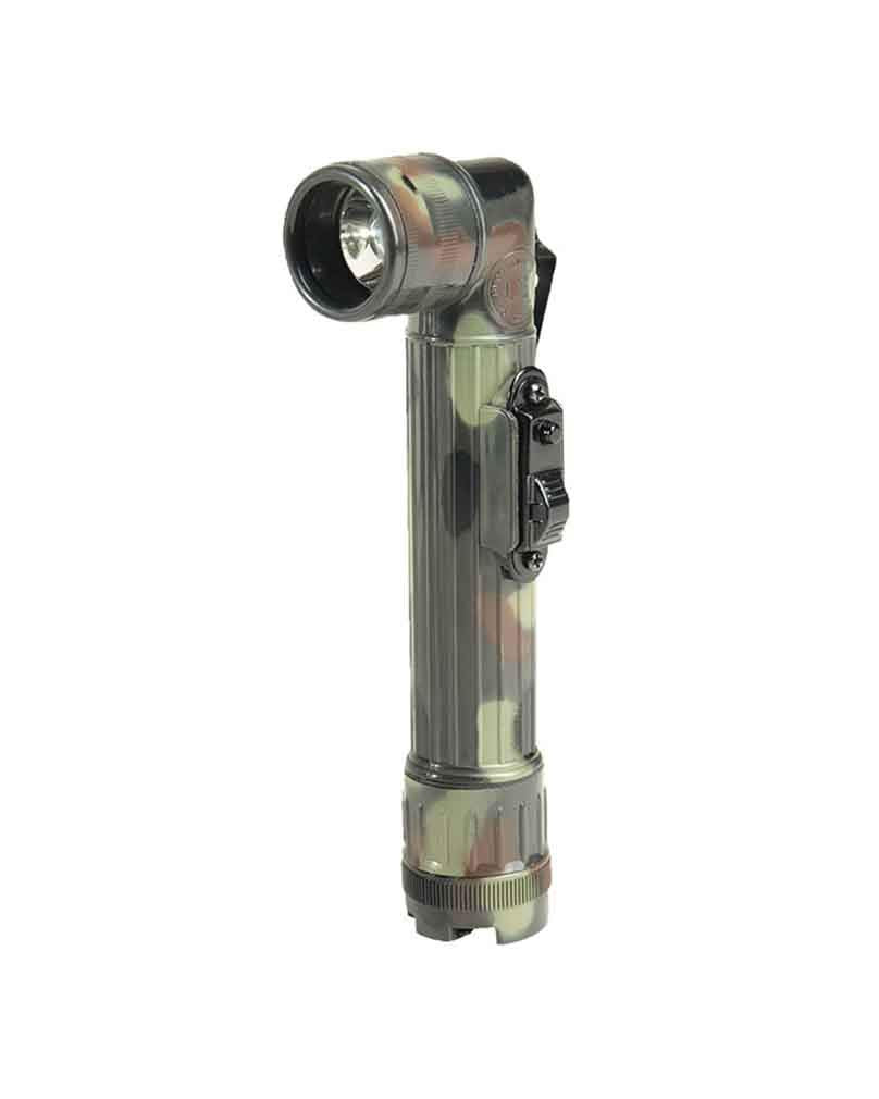 Mil-Tec US Flectar LED Anglehead Flashlight MED. Flecktarn