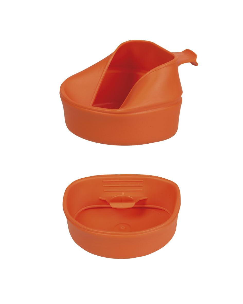 Wildo Orange Fold-A-Cup Green Collapsible Cup 200 mL