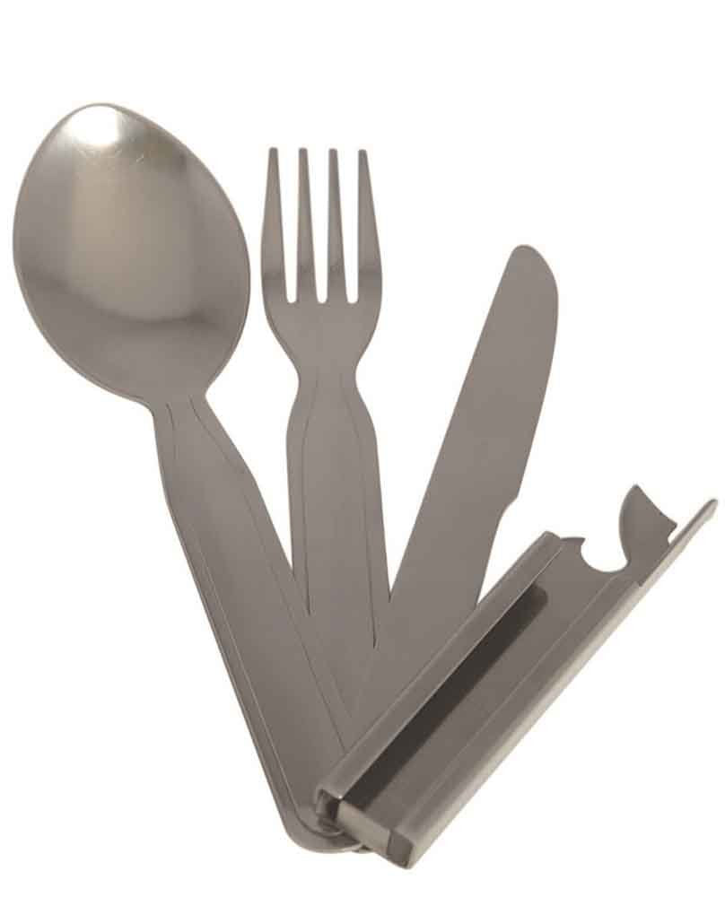 Mil-Tec 3-pcs Stainless Steel Eating Utens.