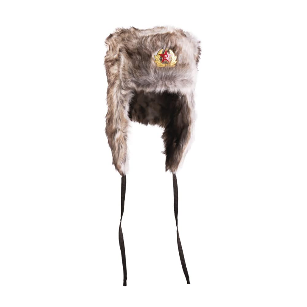 Mil-Tec Russian Shapka Winter Hat Brown