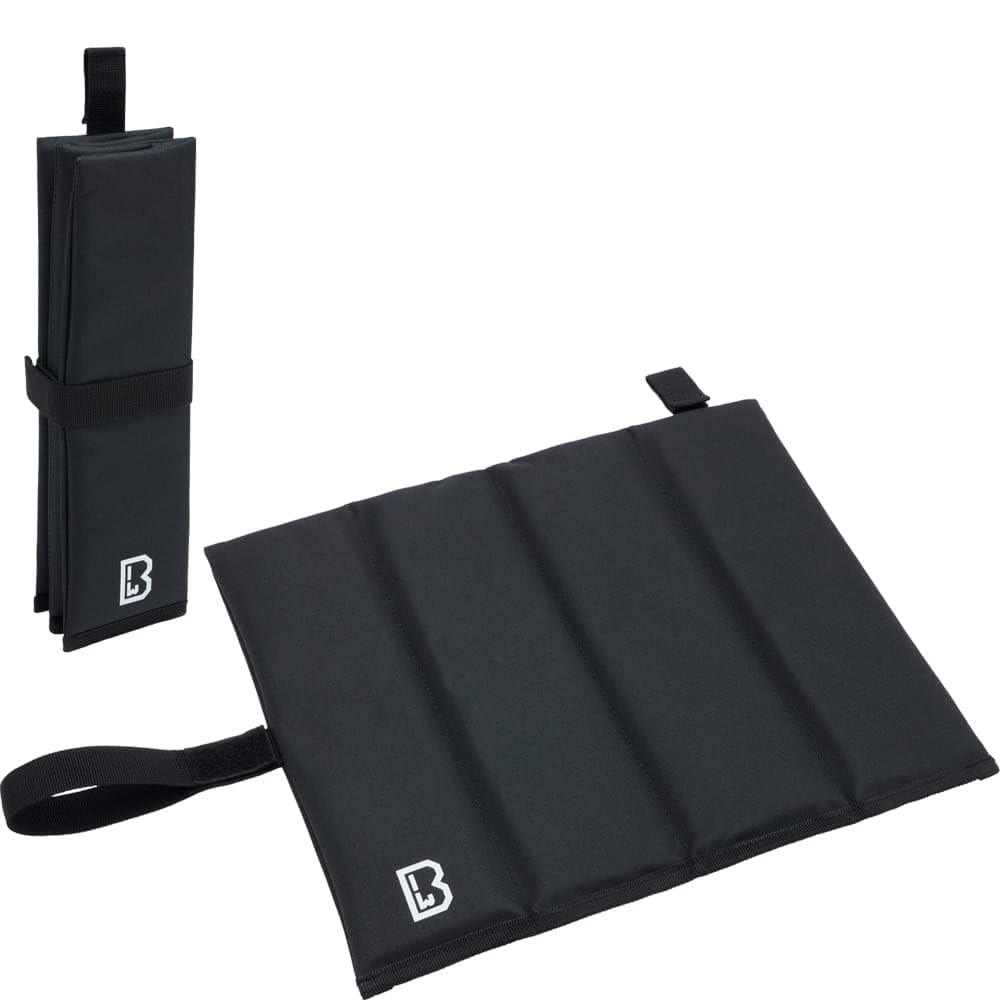 Brandit Sit Mat Folded Black