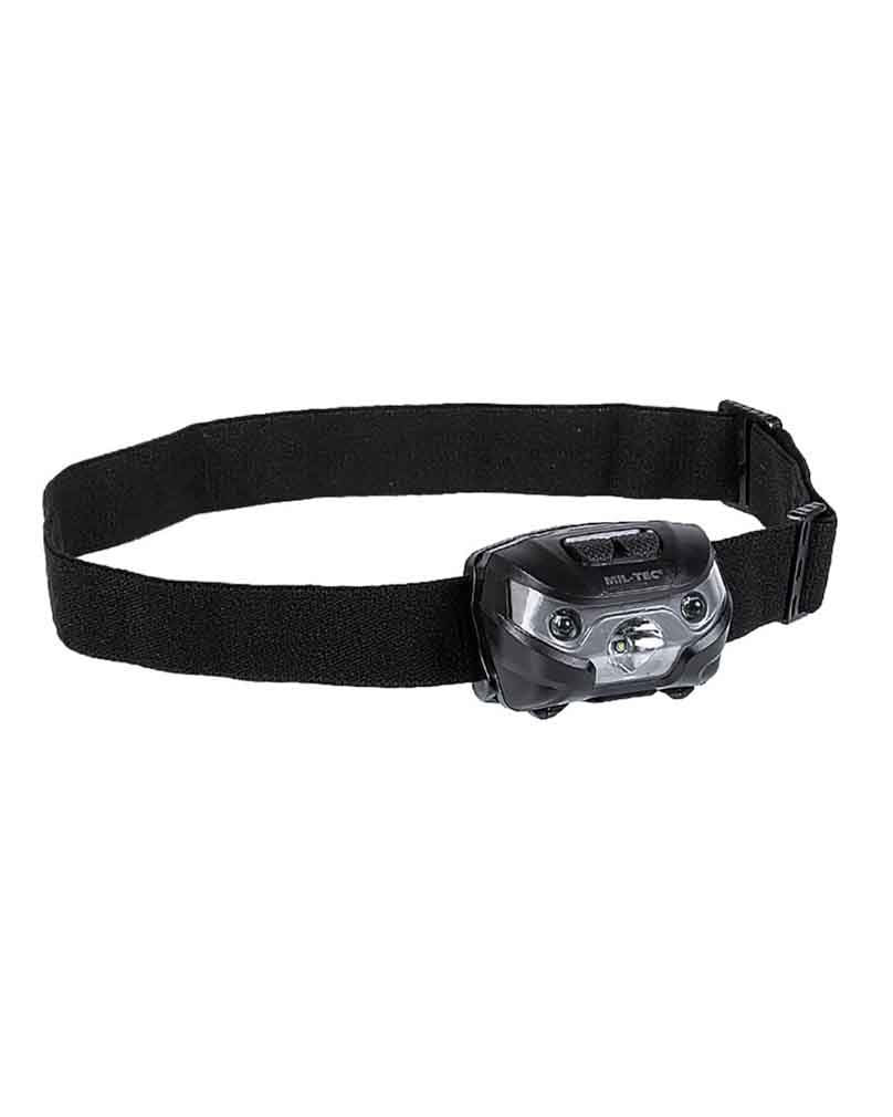 Mil-Tec Head Lamp Black