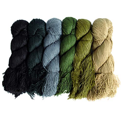 Mil-Tec Outdoor Ghillie Thread Kit Multi-Colour 58cm Camouflage