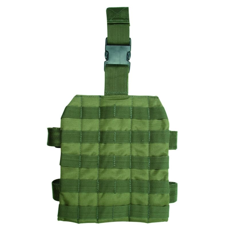Mil-Tec MOLLE Leg Panel Olive Tactical Drop Thigh Platform