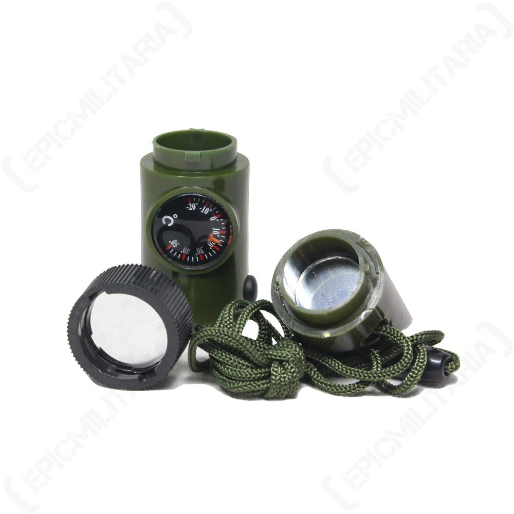 Mil-Tec Signaling Whistle 6IN1 Olive