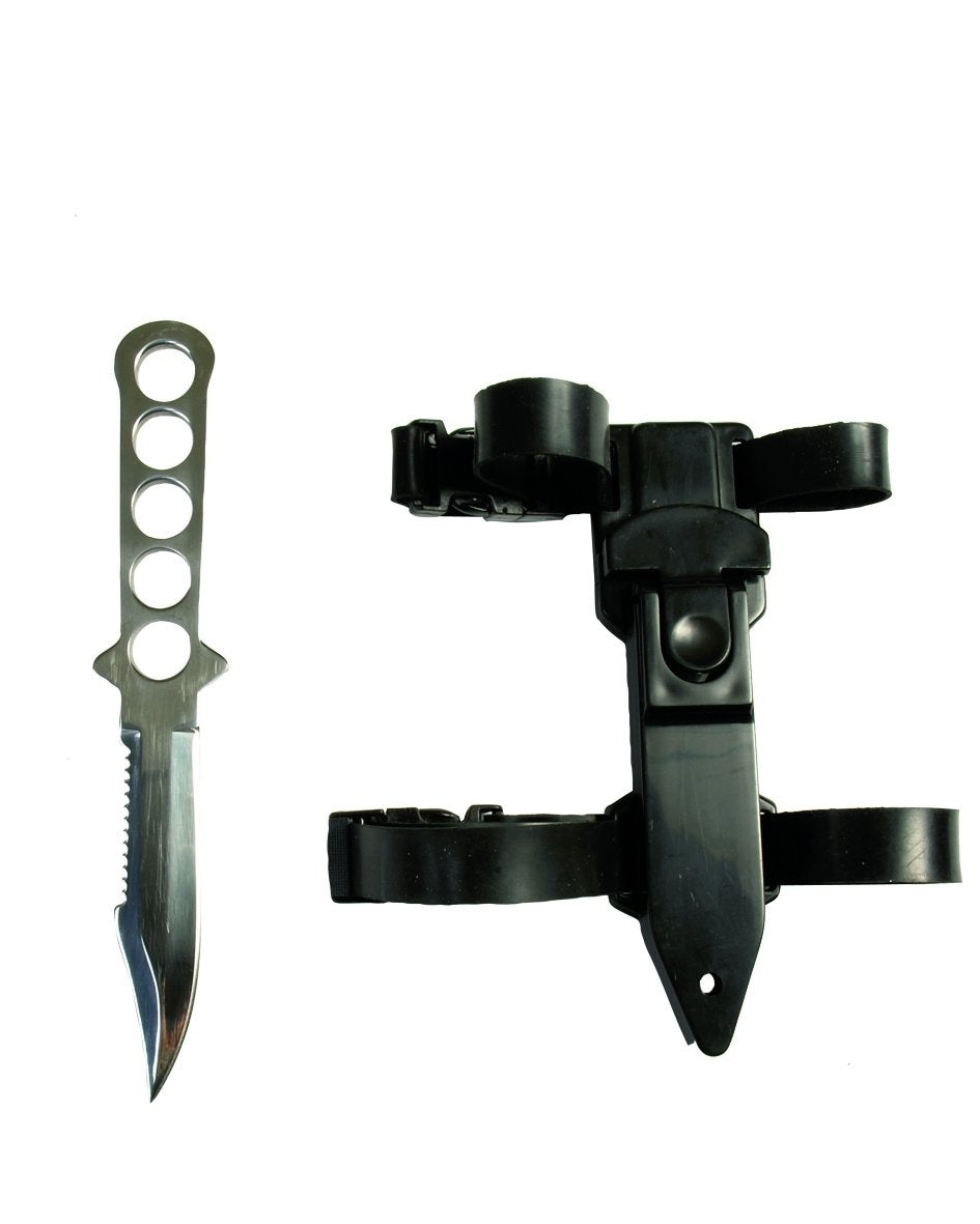 Mil-Tec Stainless Diving Knife with Plastic