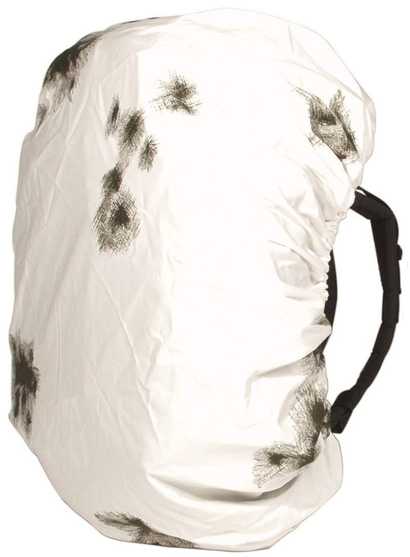 Mil-Tec GER. Rucksack Cover Up To 80L White