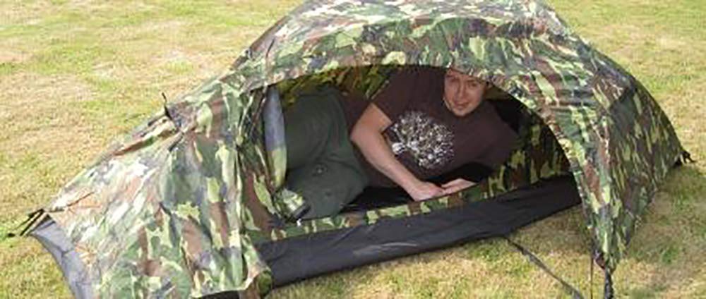 Mil-Tec 1-MAN Tent Recom Woodland