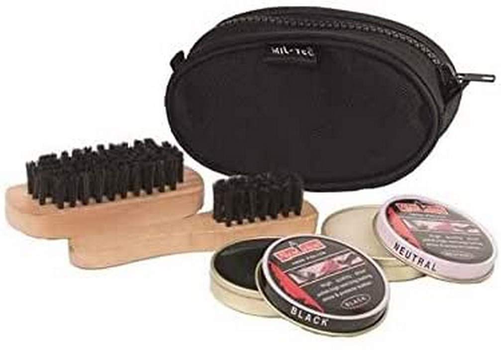 Mil-Tec Shoe Cleaning Kit Black