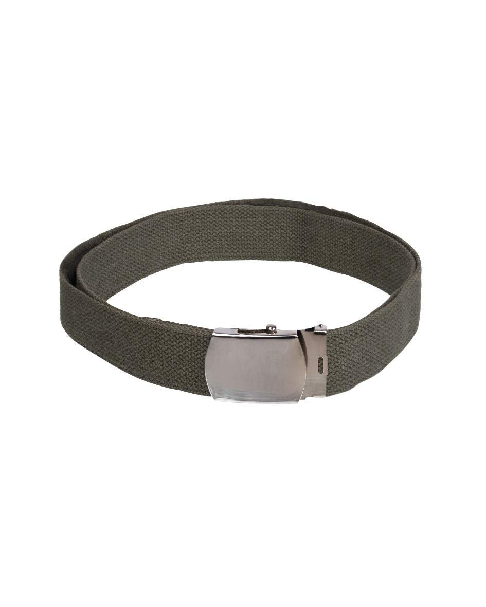 Mil-Tec US 38 Mm Web Belt Silver Buckle