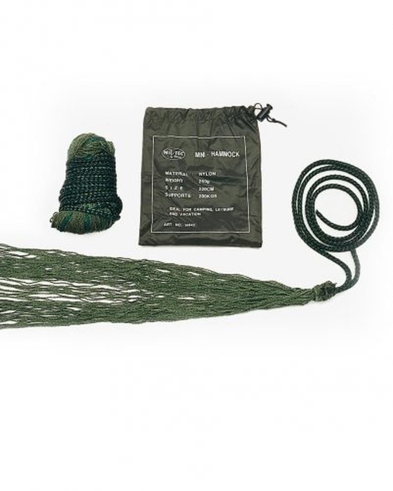Mil-Tec Mini Hammock with Transport Bag Olive