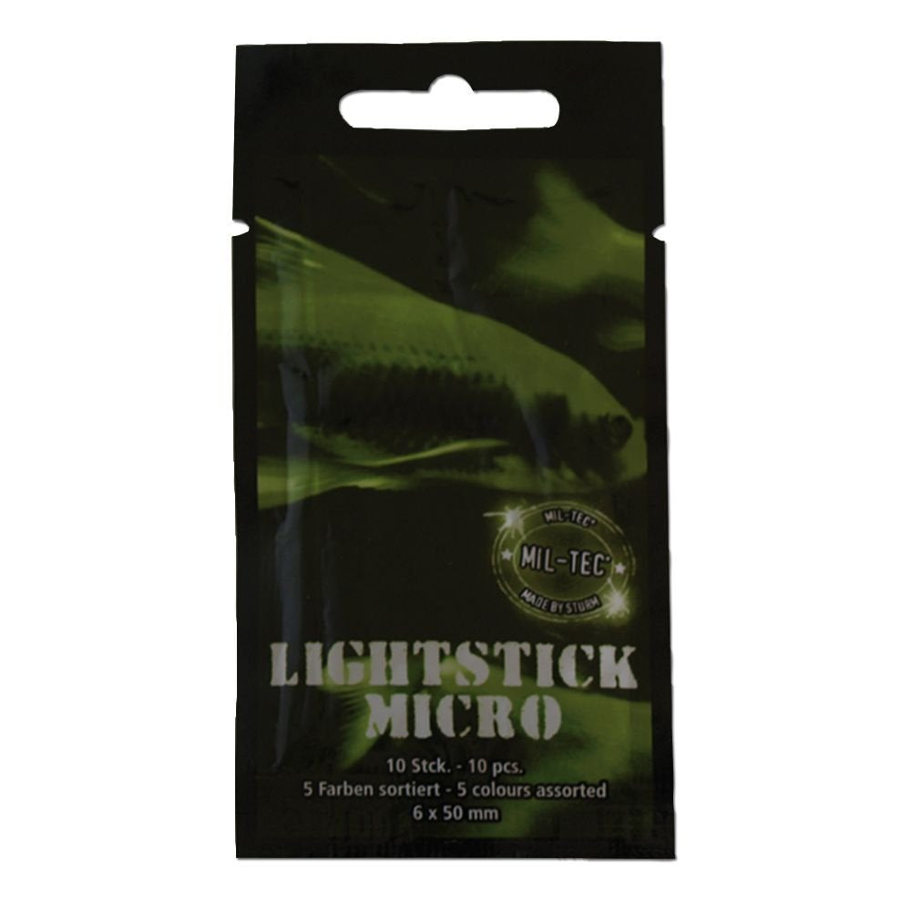 Mil-Tec Micro Lightsticks 10 Assorted