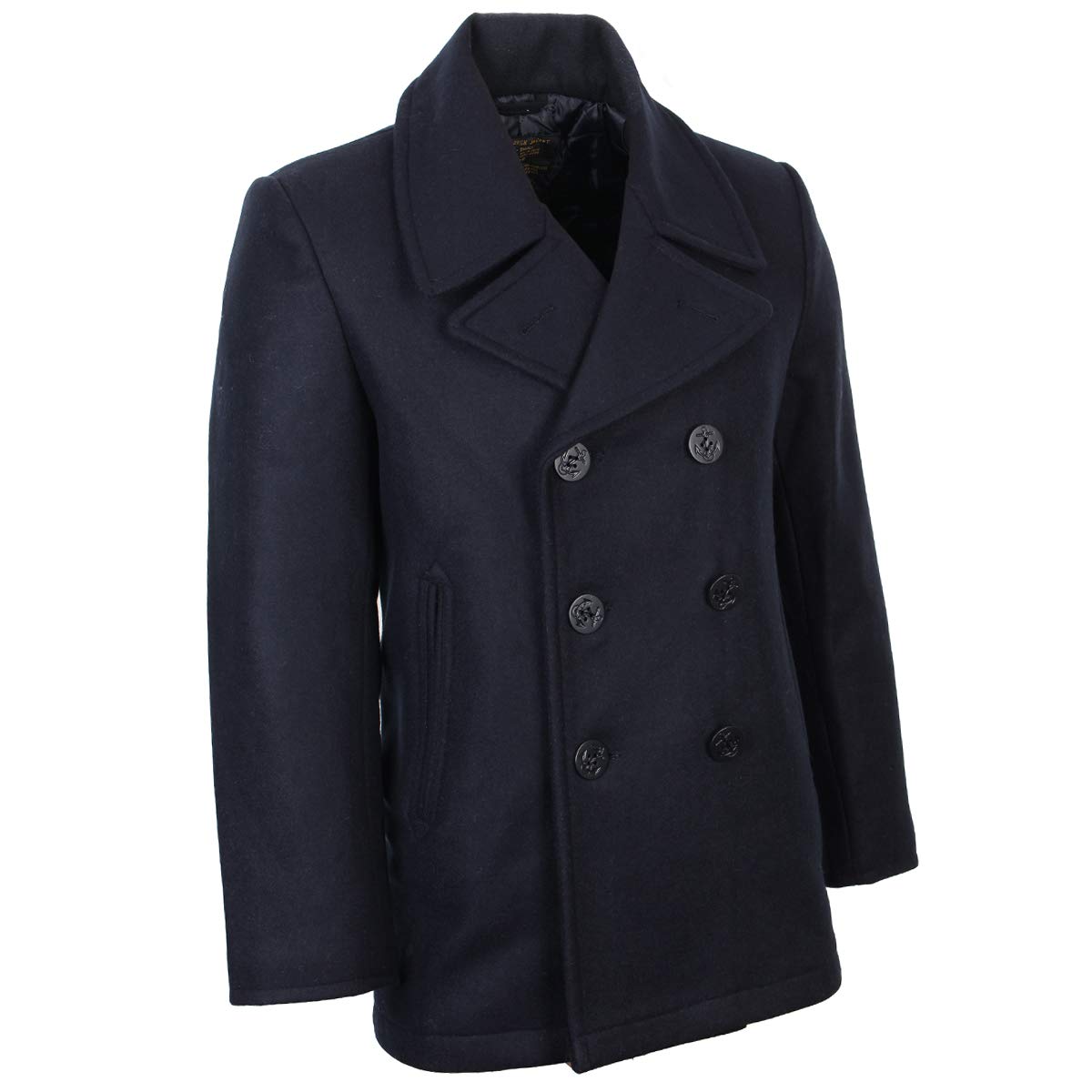 Mil-Tec US DK. Wool Peacoat Butt.
