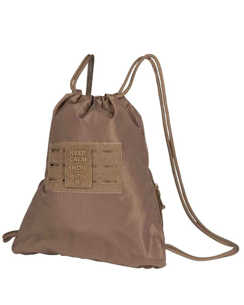 Mil-Tec Hextac Sportsbag β Mandra Night Camo Drawstring Backpack 7L