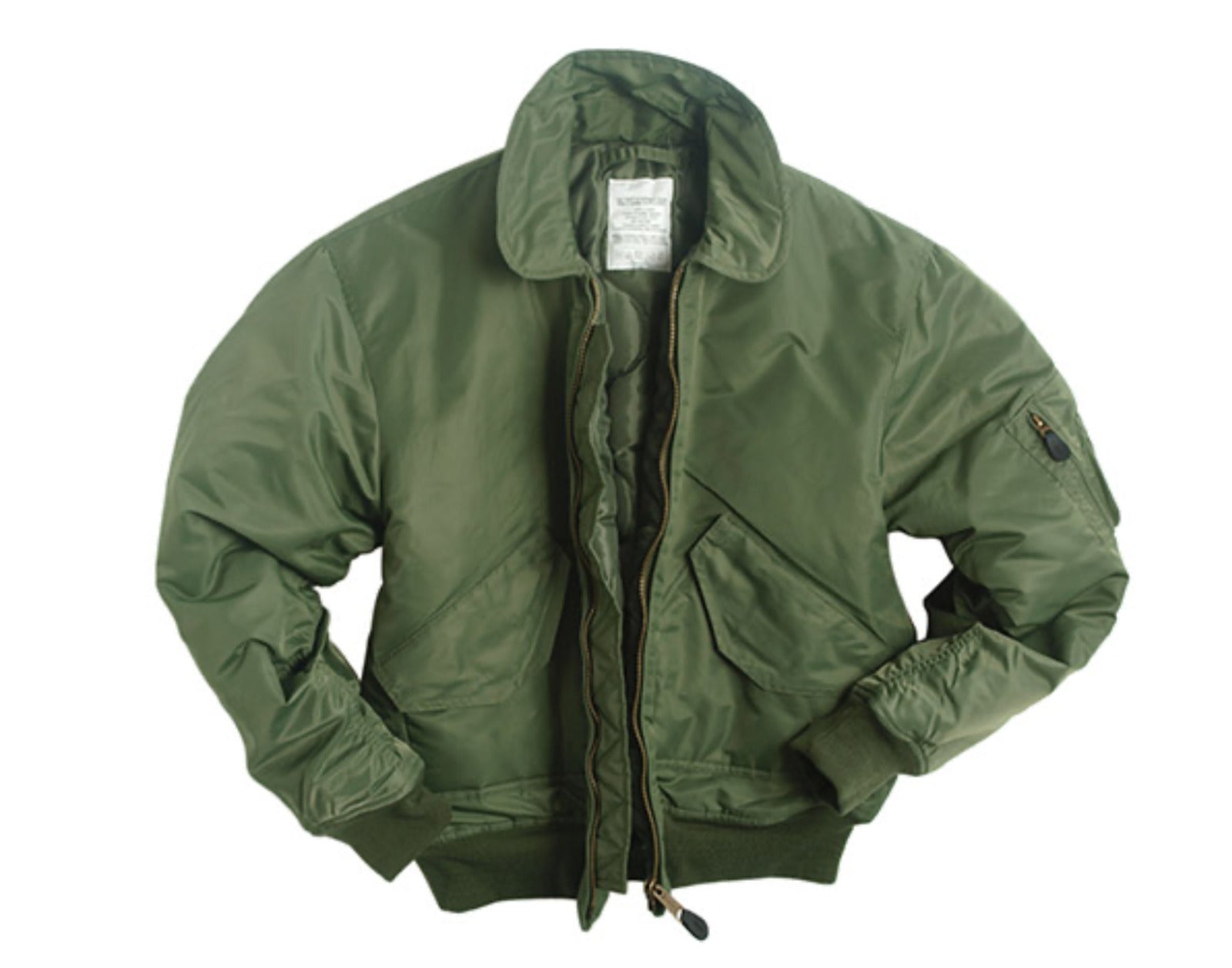 Mil-Tec US Basic CWU flight jacket in olive