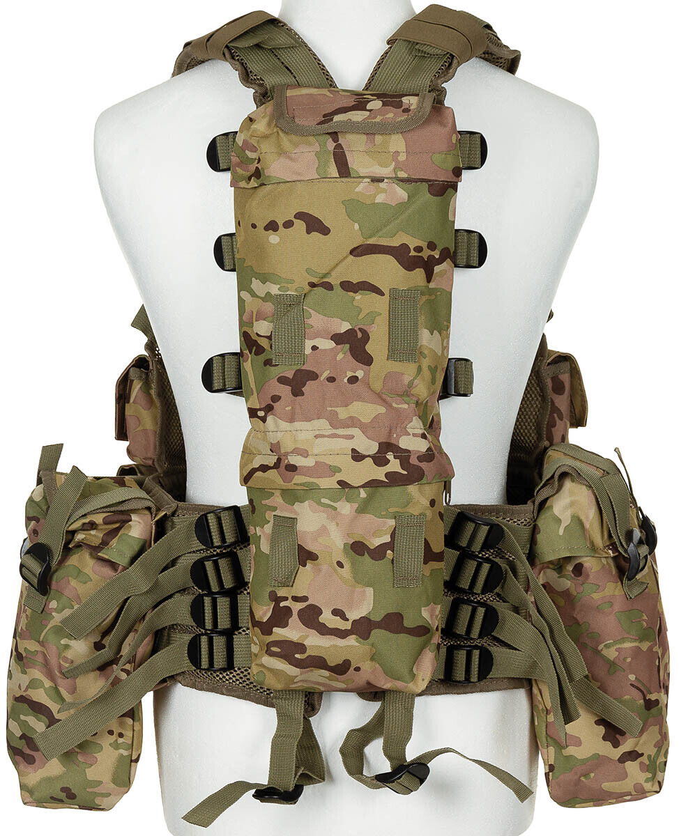 MFH Tactical Vest Various Pockets Operation-camo