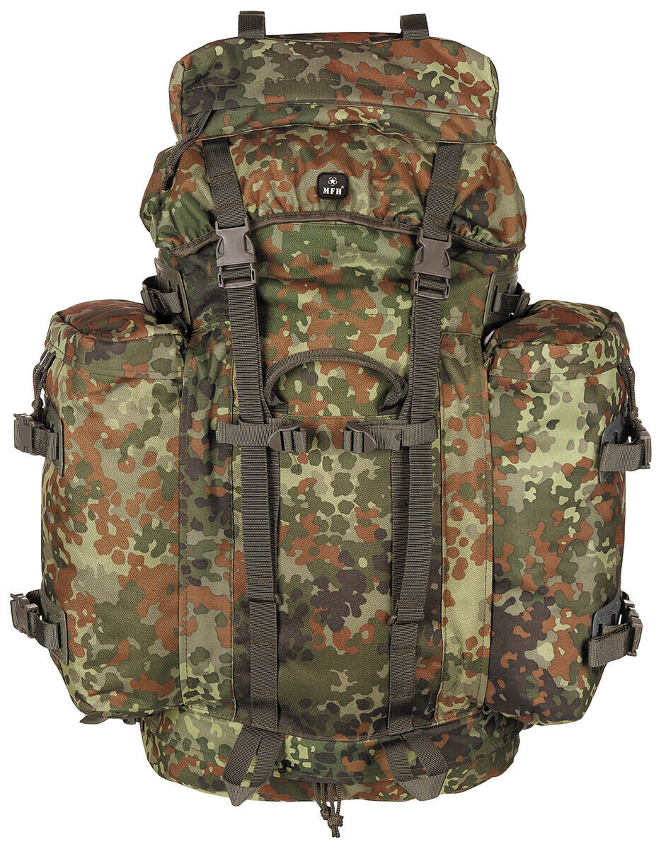 MFH German Army Backpack Mountain Flecktarn