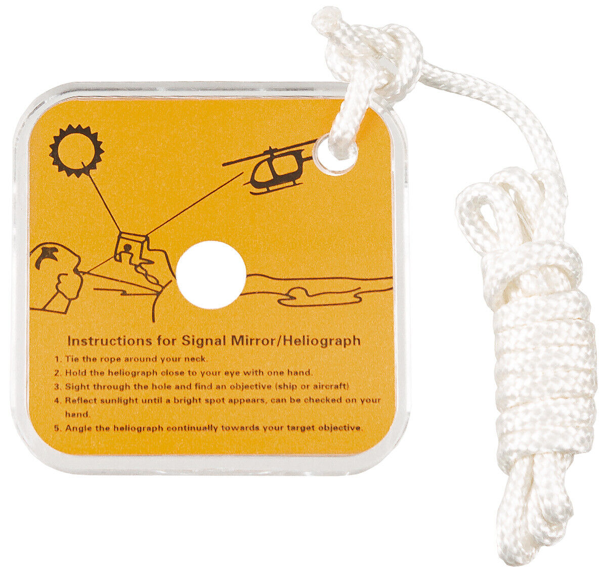 Emergency Survival Kit Signal Mirror Survival