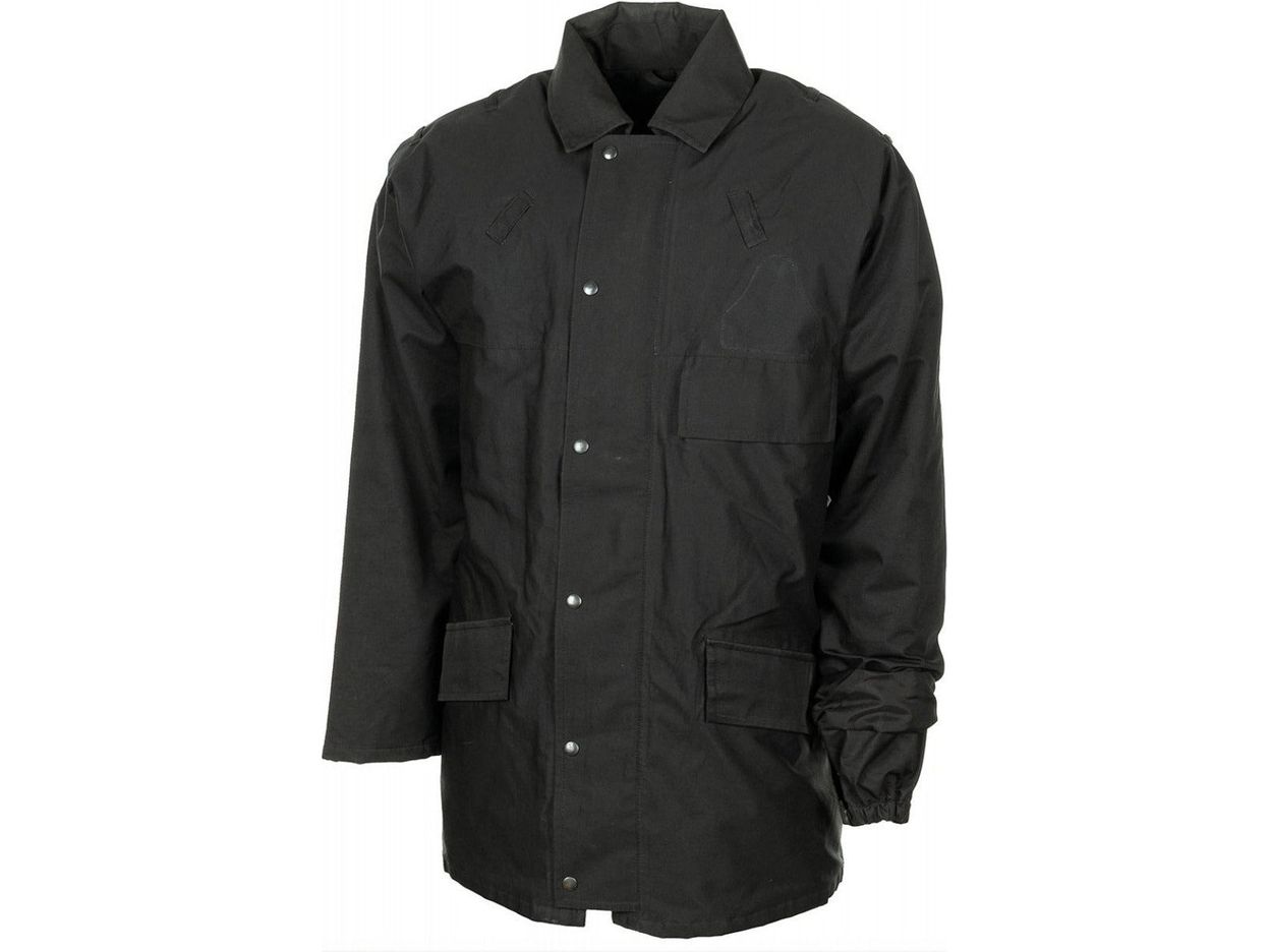 Original British Army GB Goretex Rain Jacket Waterproof Windproof Military Black