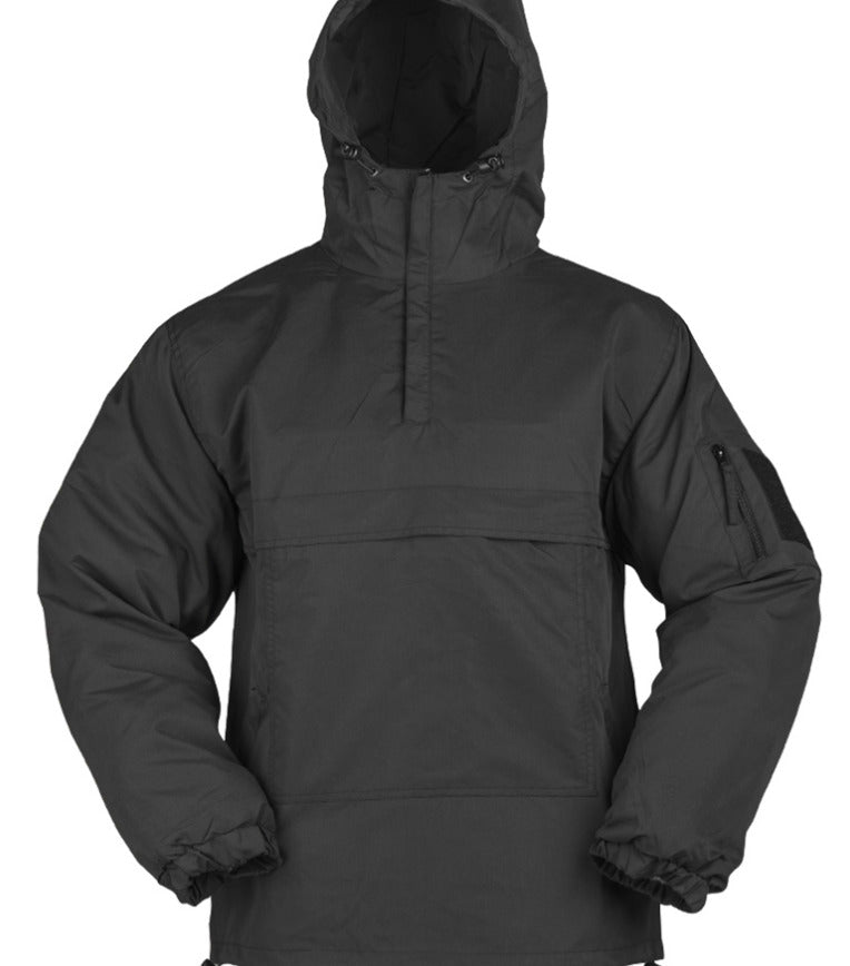 Mil-Tec Summer Jacket Windbreaker Anorak Combat Rain Jacket Slip Style Black
