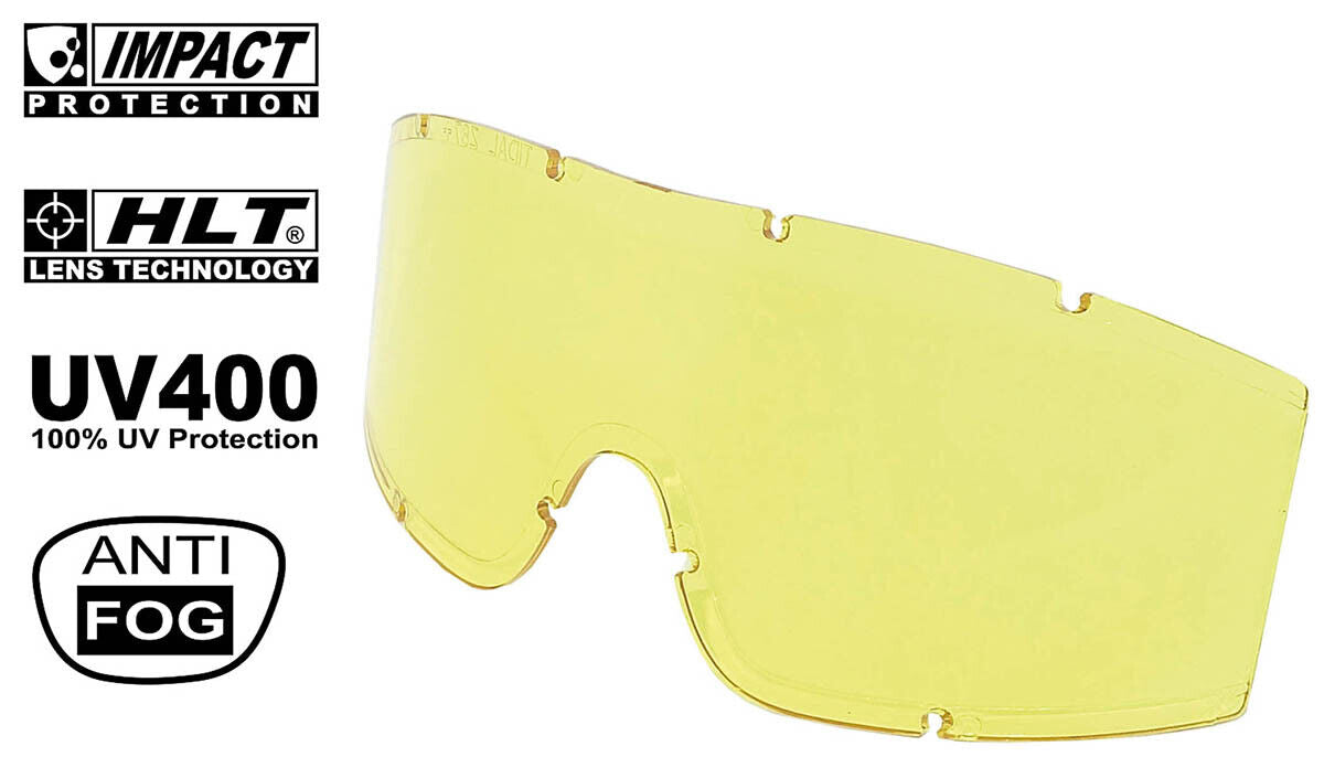 Spare Lenses Smoke for Tactical Glasses KHS xenolit