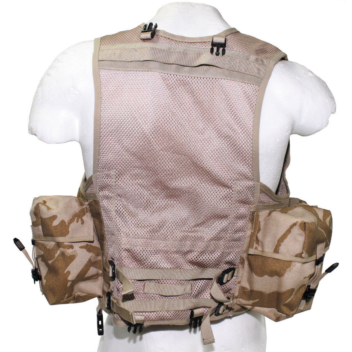 Original British GB Army Military Vest Tactical Used DPM Desert Camo