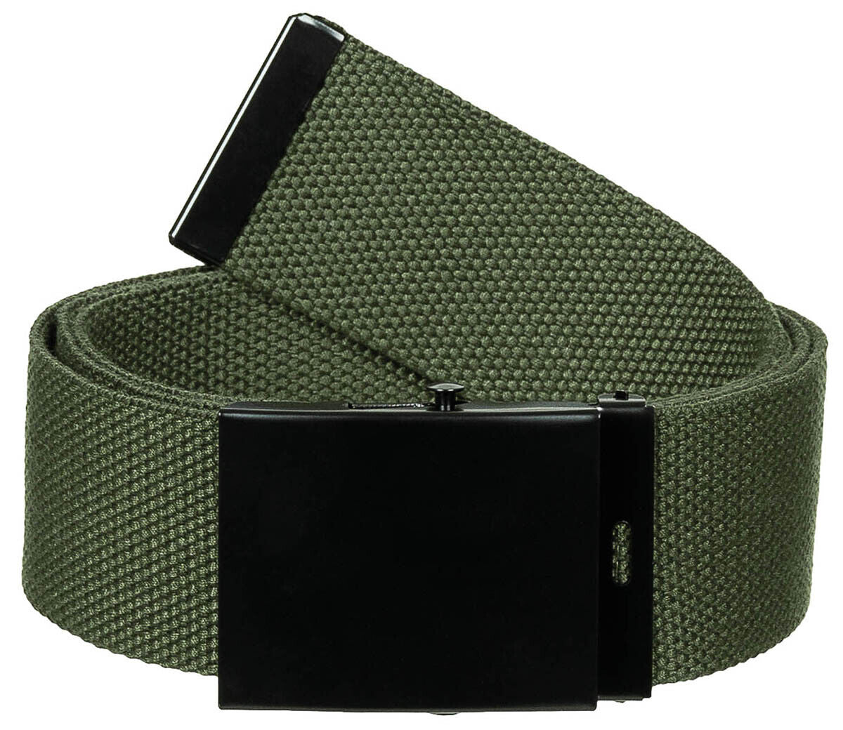 Web Belt Combat Tactical Elastic Material OD Green