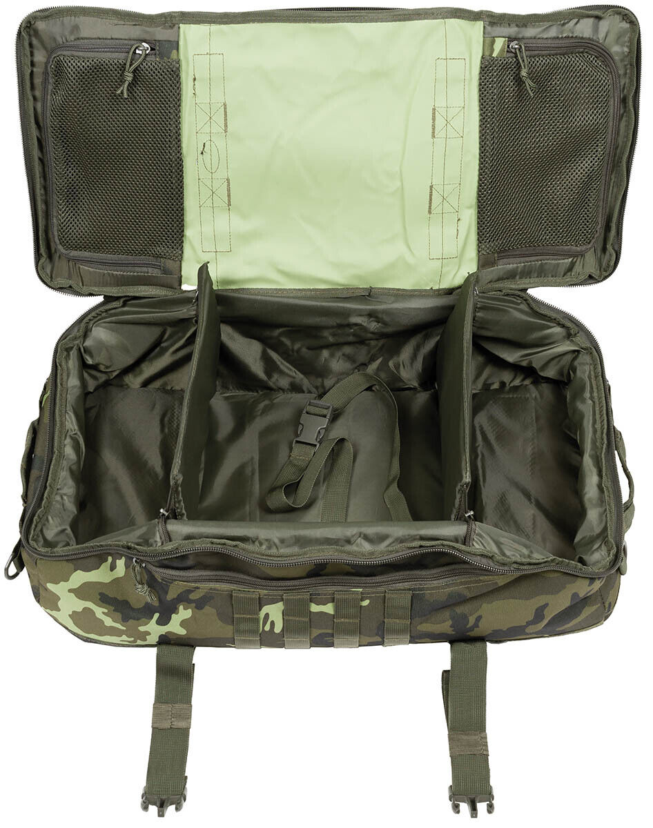 MFH Duffel Backpack Travel M95 Czech Camo M95