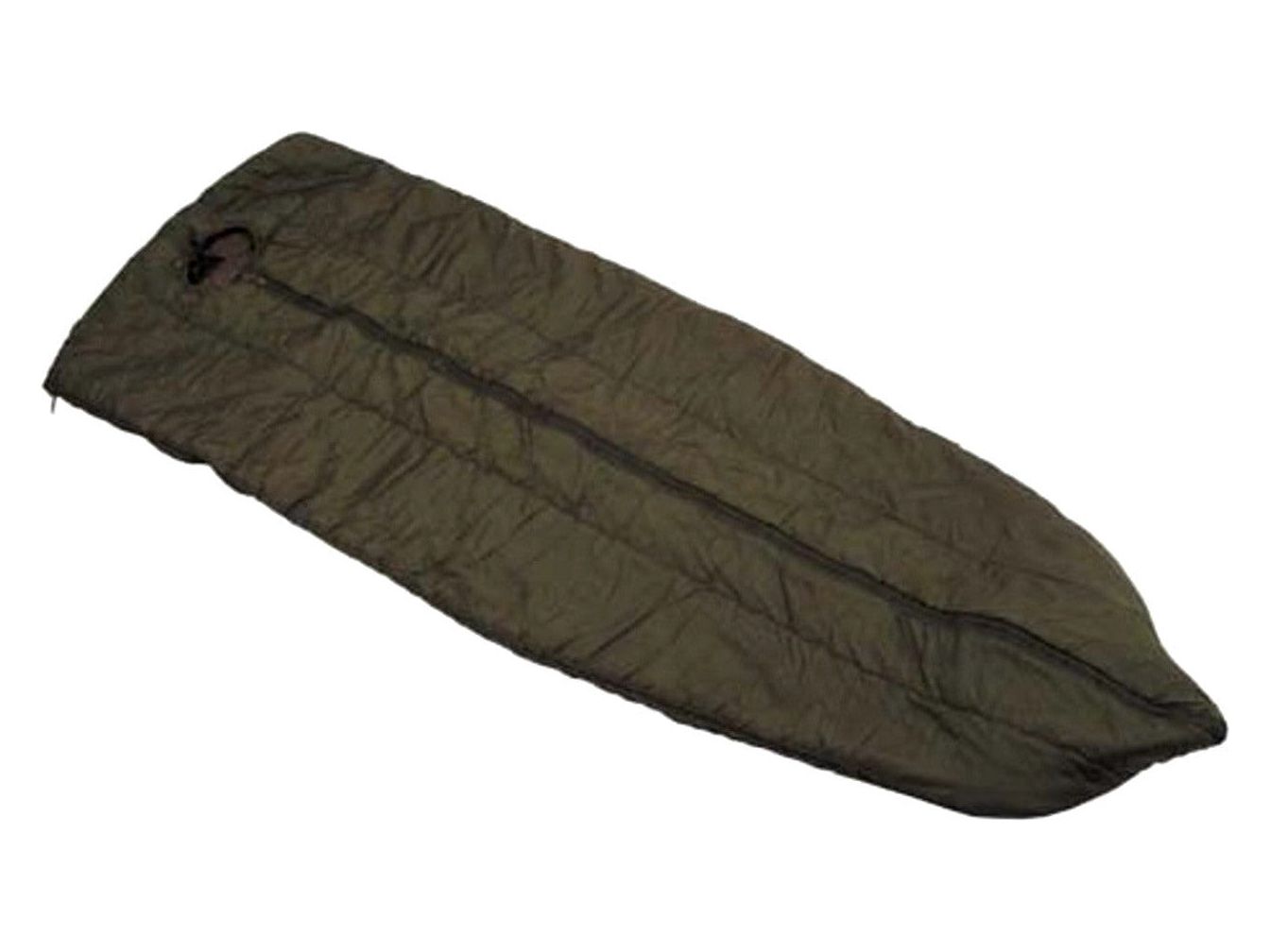 Original Austrian Army Military Sleeping Bag Goldeck Mummy OD Green Used