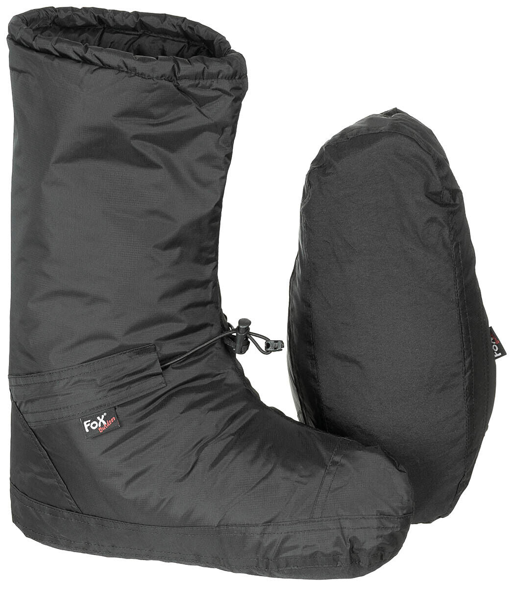 Bivouac Shoes Polar Outdoor Lightweight Winter Windproof Black