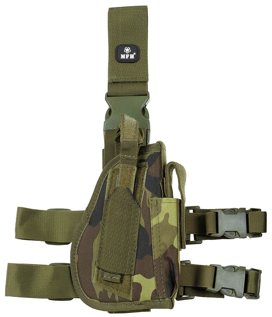 Leg Holster Military Army Combat Right-Handed M 95 CZ Camo