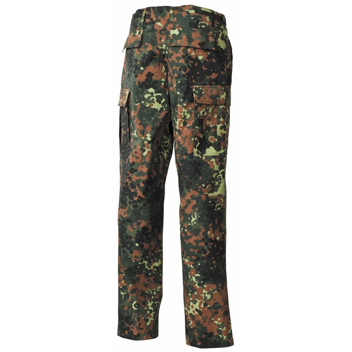 US Army Mens Tactical BDU Pants Military Combat Rip Stop Trousers BW Camo MFH