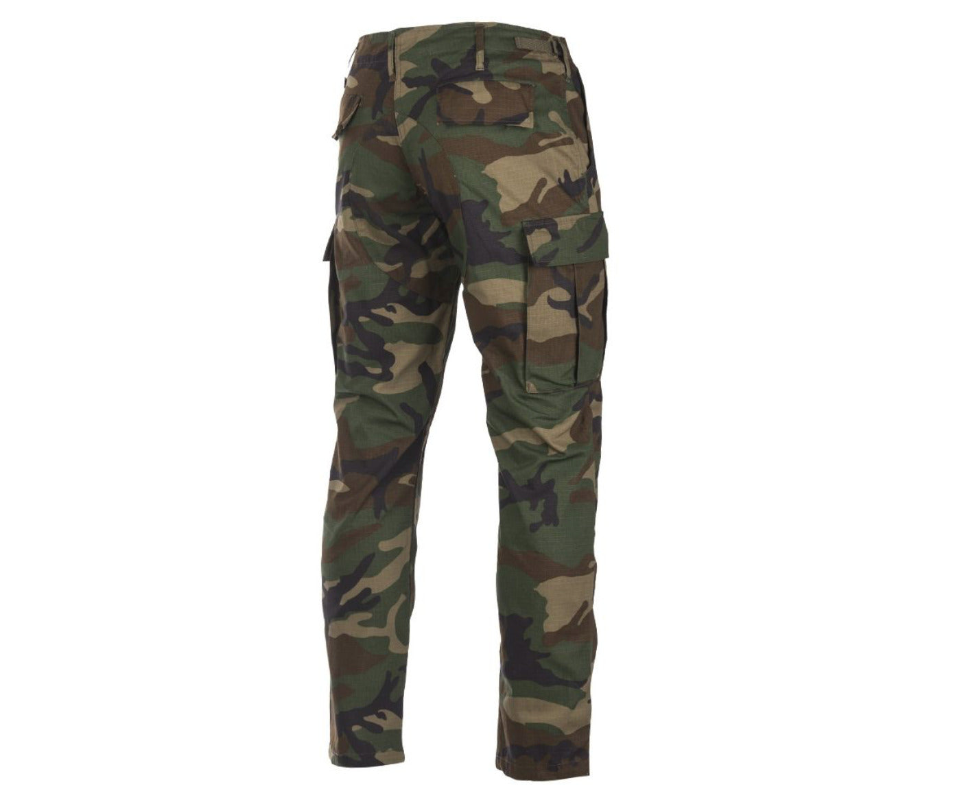 Mil-Tec US Ripstop BDU Field Pants Slim Fit Woodland