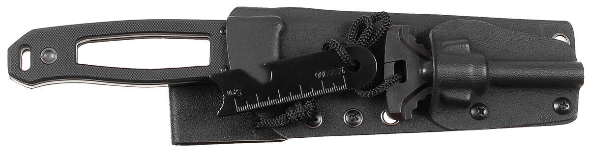 Outdoor Hunting Campin Knife Scorpion G10 Handle Kydex Sheath