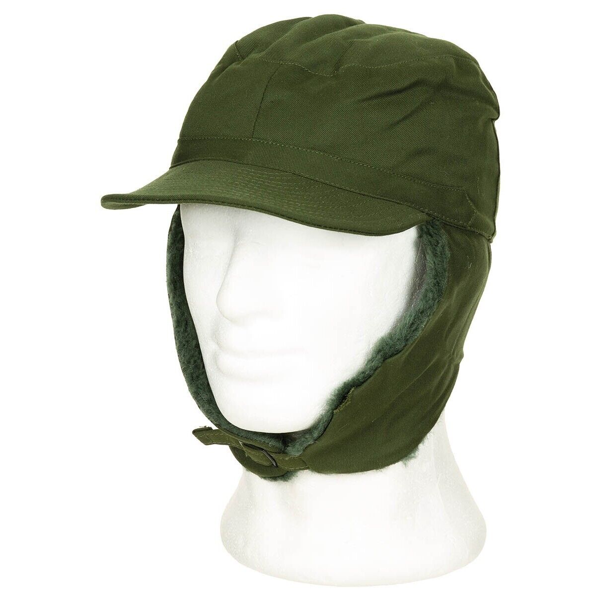 Original Swedish Army Cap M59 Olive – Used