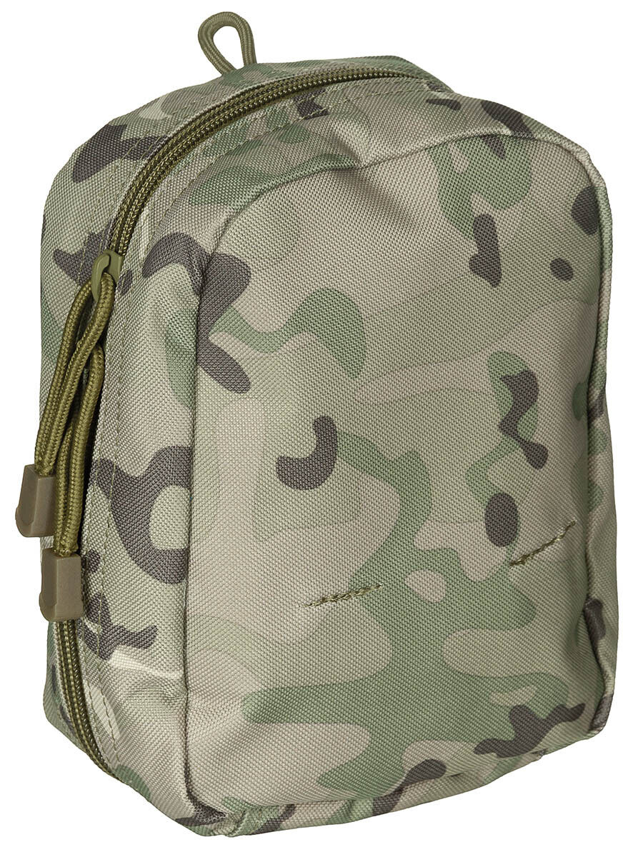 MFH small MOLLE utility pouch in operation camo