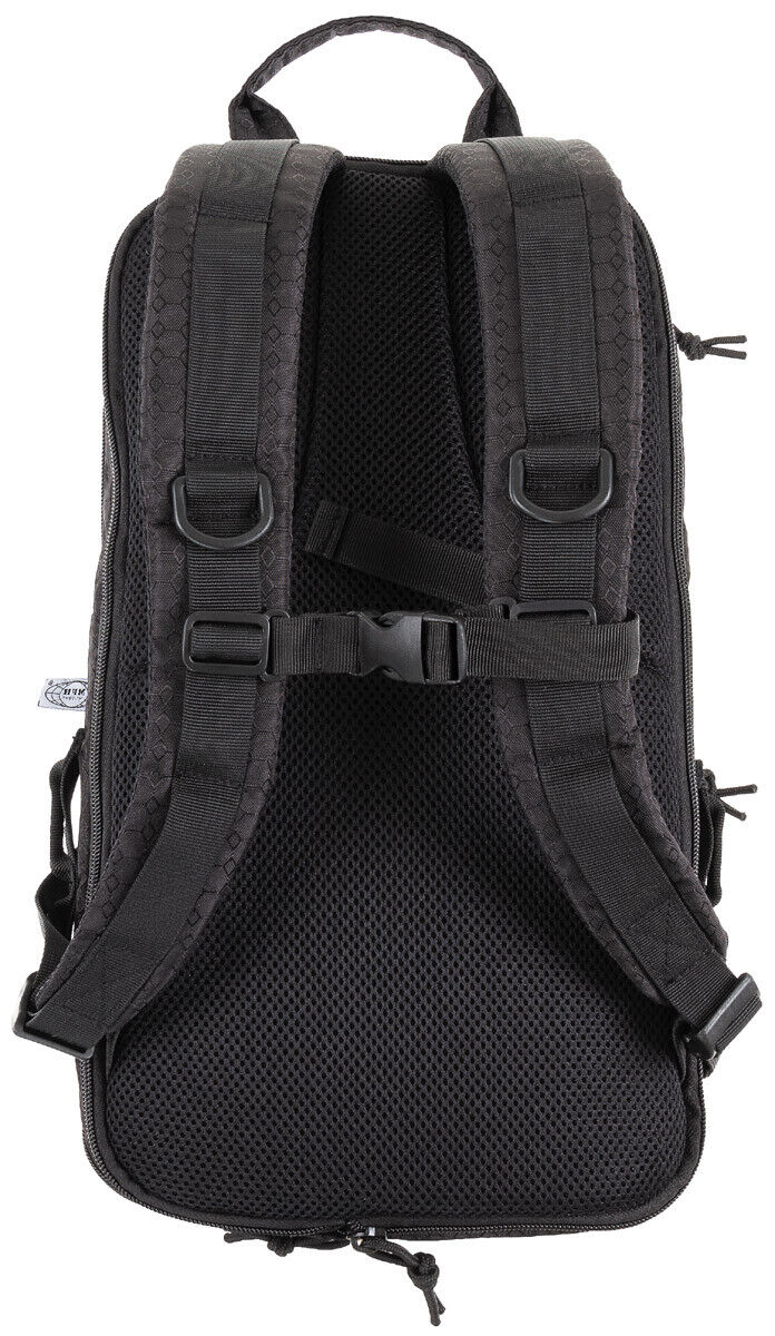 Outdoor Hiking Adjustable Backpack Military Army Compress 7-15L Black