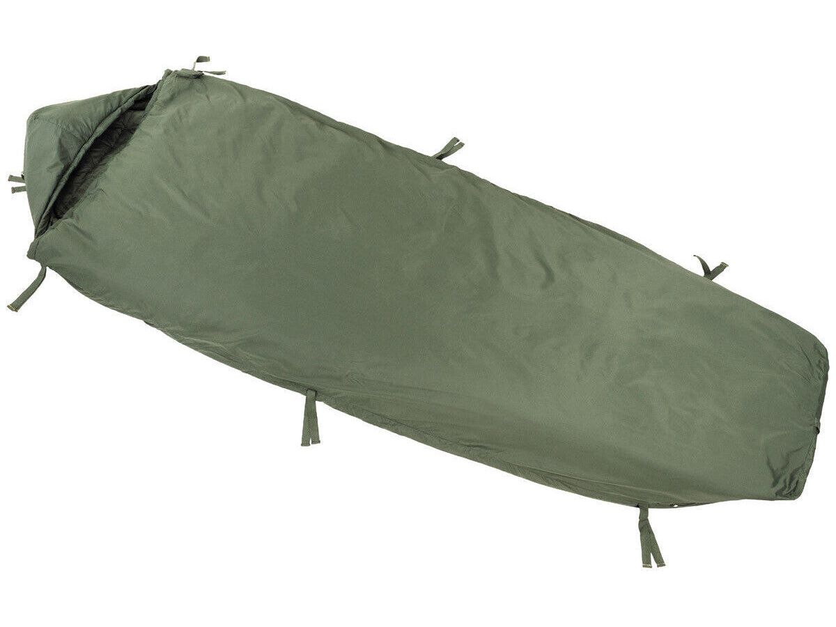 Original British Army Military GB Sleeping Bag OD Green Light Weight Used