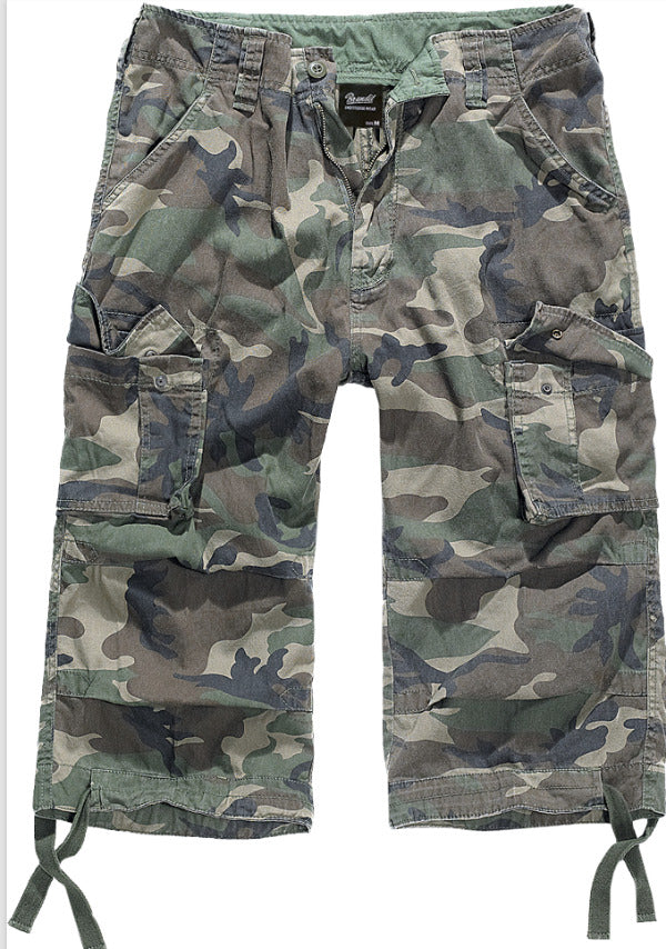 Brandit Urban Legend 3/4 Shorts Mens Army Style Military Combat Outdoor Woodland