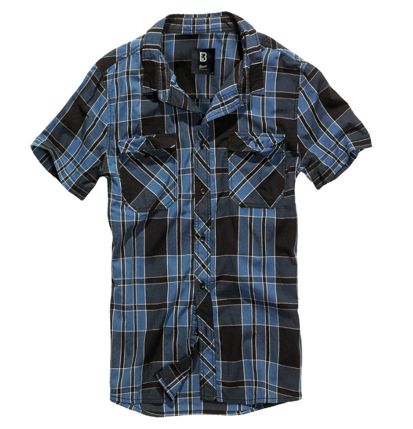 Brandit Roadstar Shirt Short Sleeve Straight Cut Urban Style T-shirt Indigo