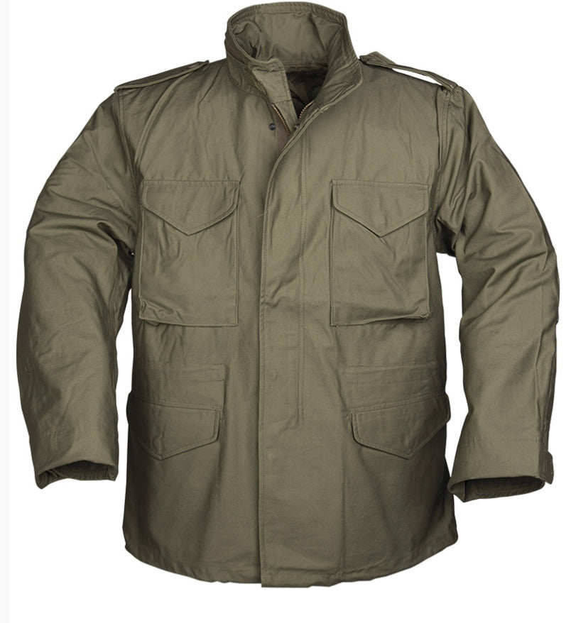 M65 Teesar Military Field Jacket US Army Style Black Cold Weather Coat